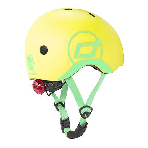 PELLI - Helmet casco giallo lemon tg XXS-S - 45-51 cm
