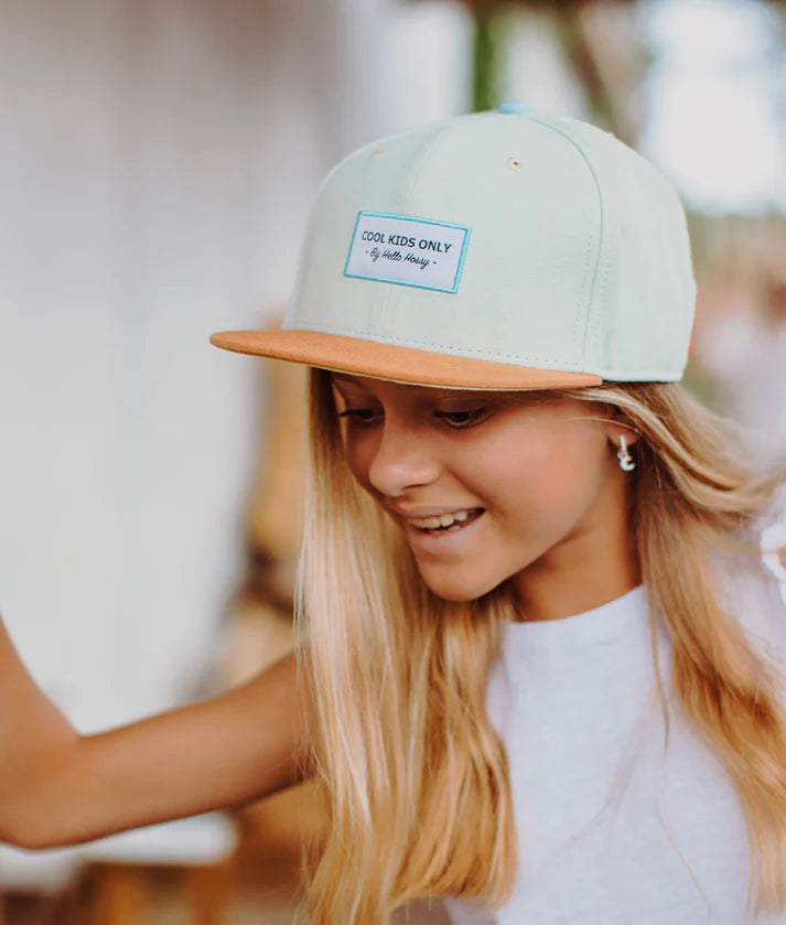 Casquette Mini Pistache - Hello Hossy