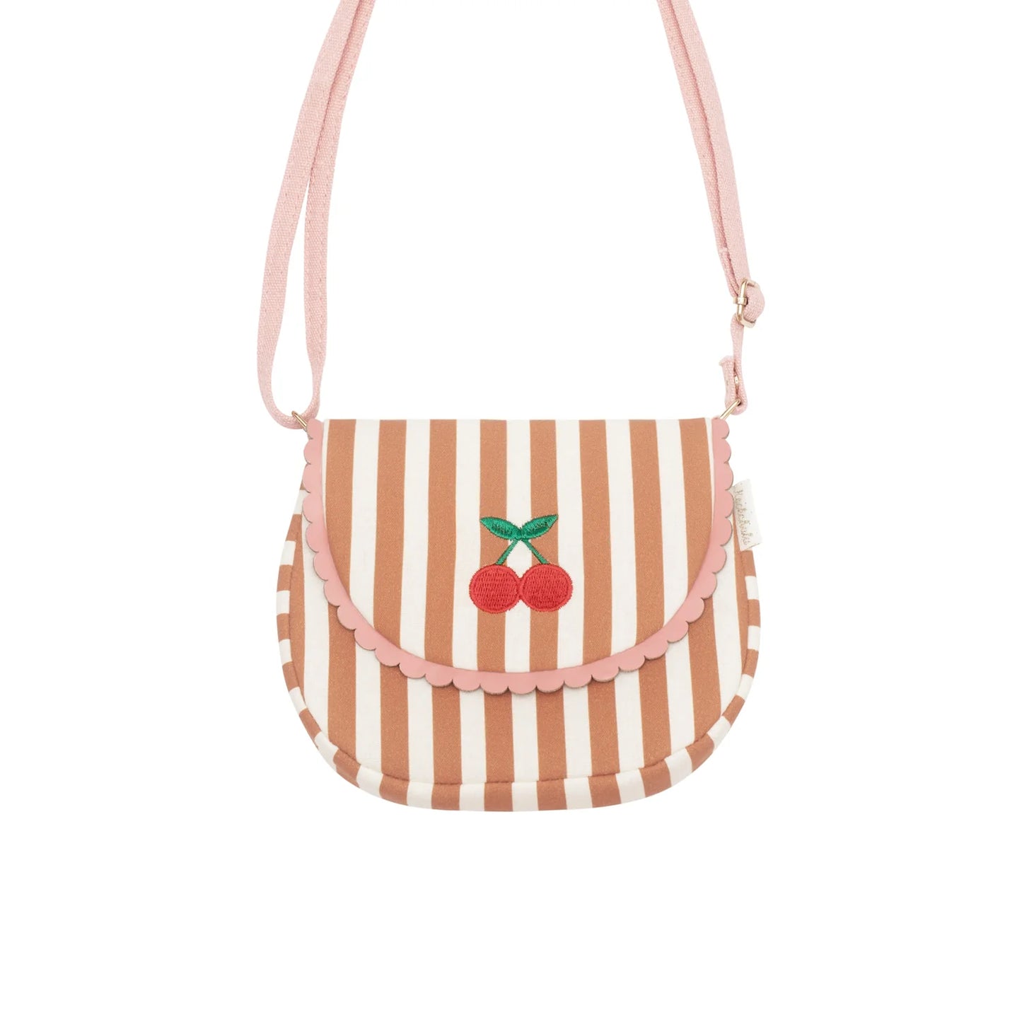 Rockahula - Borsa a righe con motivo a ciliegia