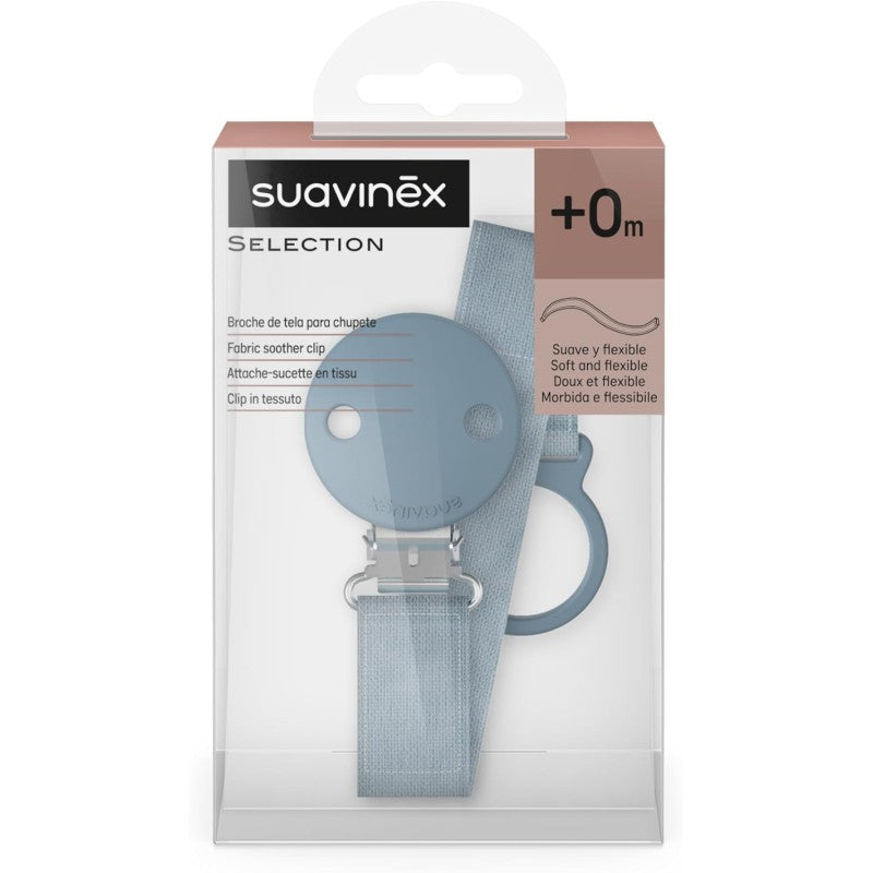 SUAVINEX Clip wonderland in tessuto azzurro