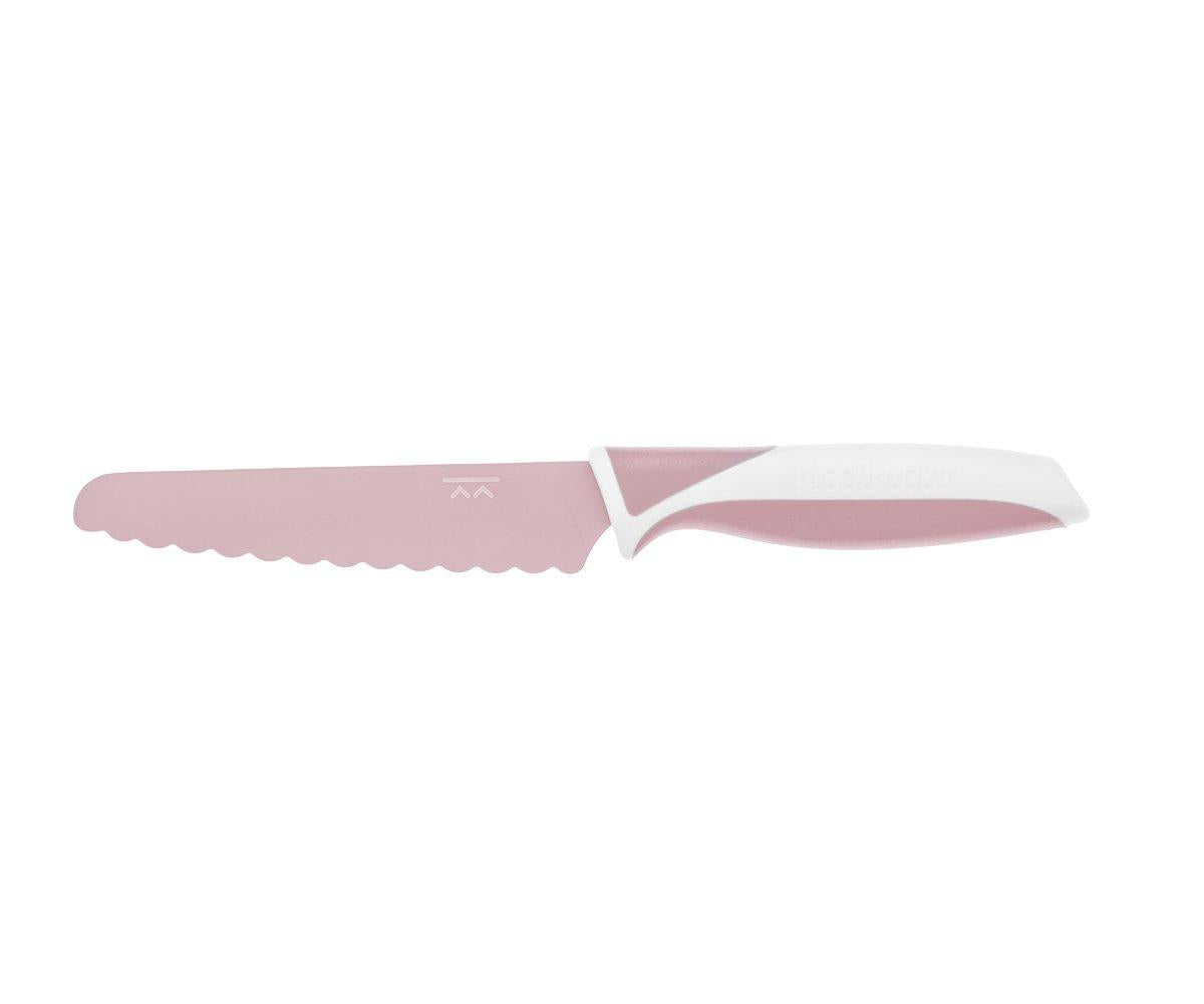 Coltello Autonomia Kiddikutter Bimbi Rosa Petalo