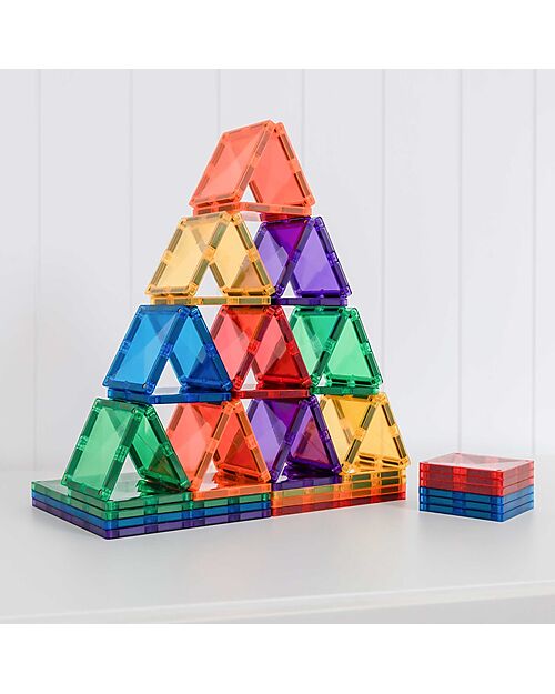 42 Pezzi - Pacco Espansione - Arcobaleno - 100% Plastica ABS Atossica - Apprendimento STEM!