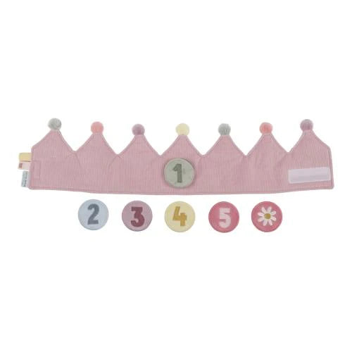 Corona compleanno rosa - Little Dutch
