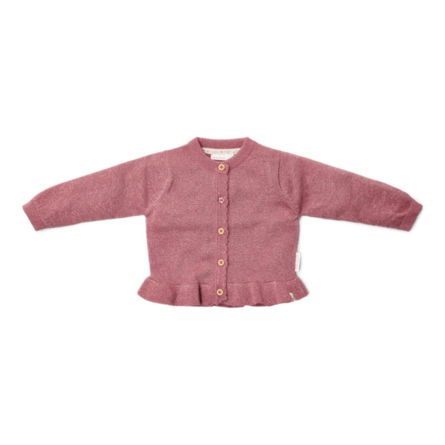 Little Dutch Cardigan lavorato a maglia Rouge