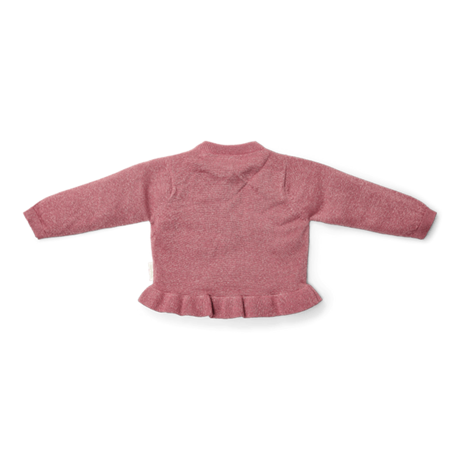Little Dutch Cardigan lavorato a maglia Rouge