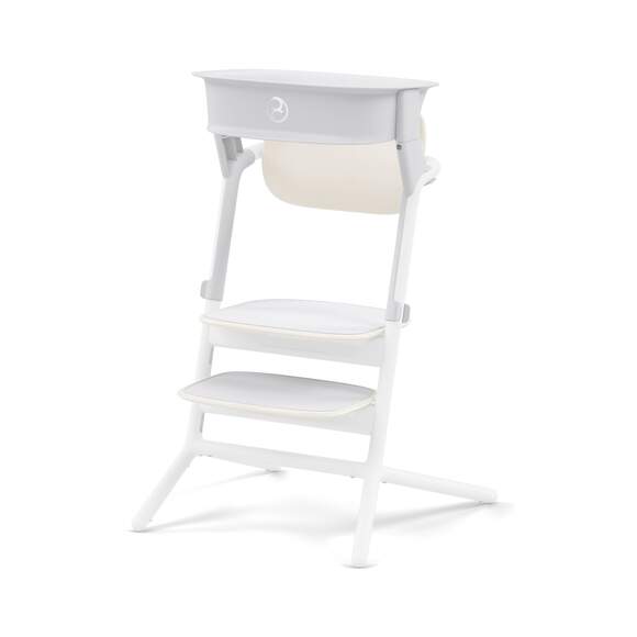 Noda Lemo Torre Di Apprendimento children's learning tower in grey with yellow accents, made by Liste Nascita, for safe height access