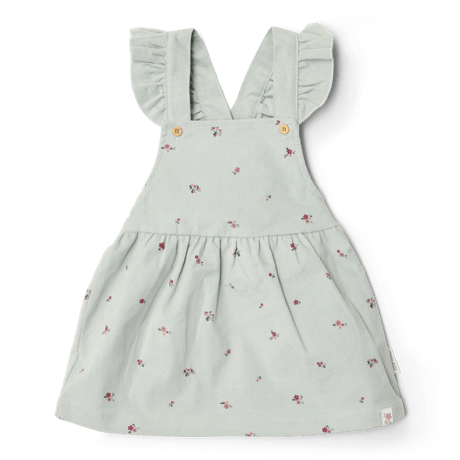 Abito senza maniche Little Dutch Fairy Green Flower