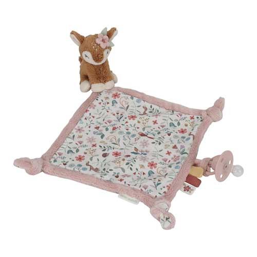 Cuddle cloth print Deer - Fairy Garden - Pink - Fairy Garden