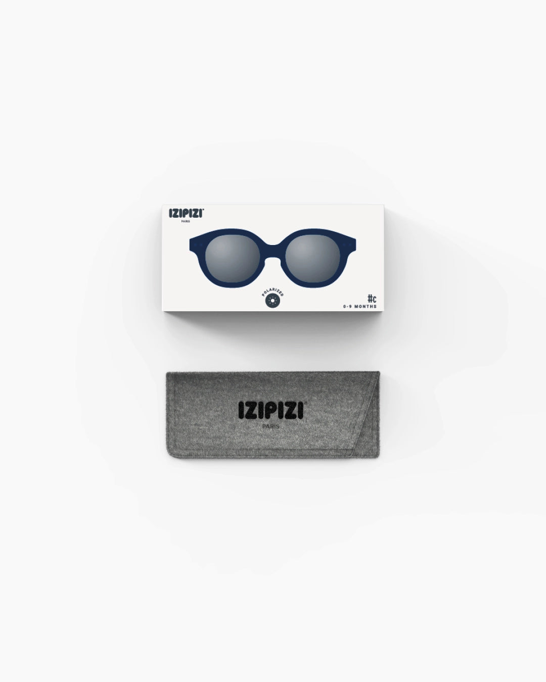 Occhiali da Sole 9-36 mesi IZIPIZI #C- Denim Blue