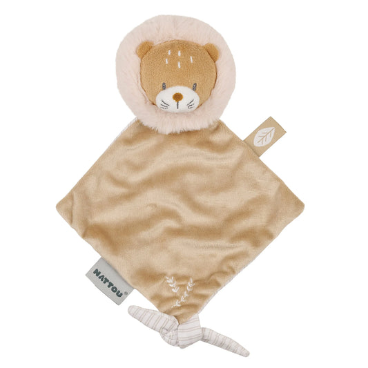 Mini Doudou Leone Ernest Marrone - Nattou