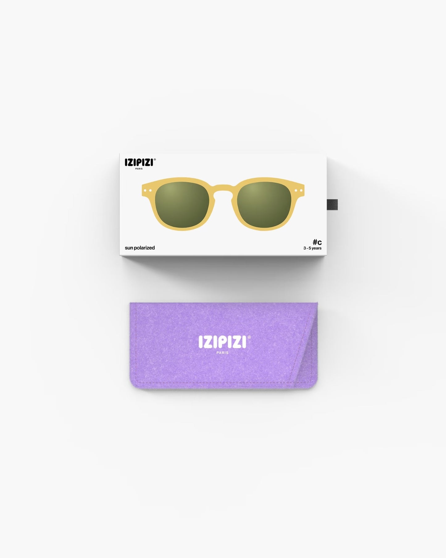 Occhiali da Sole 3-5 anni IZIPIZI #C- Yellow Honey