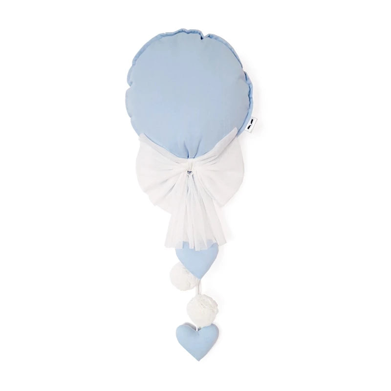 Pial - Fiocco nascita con font elegante filo bianco (Edoardo)