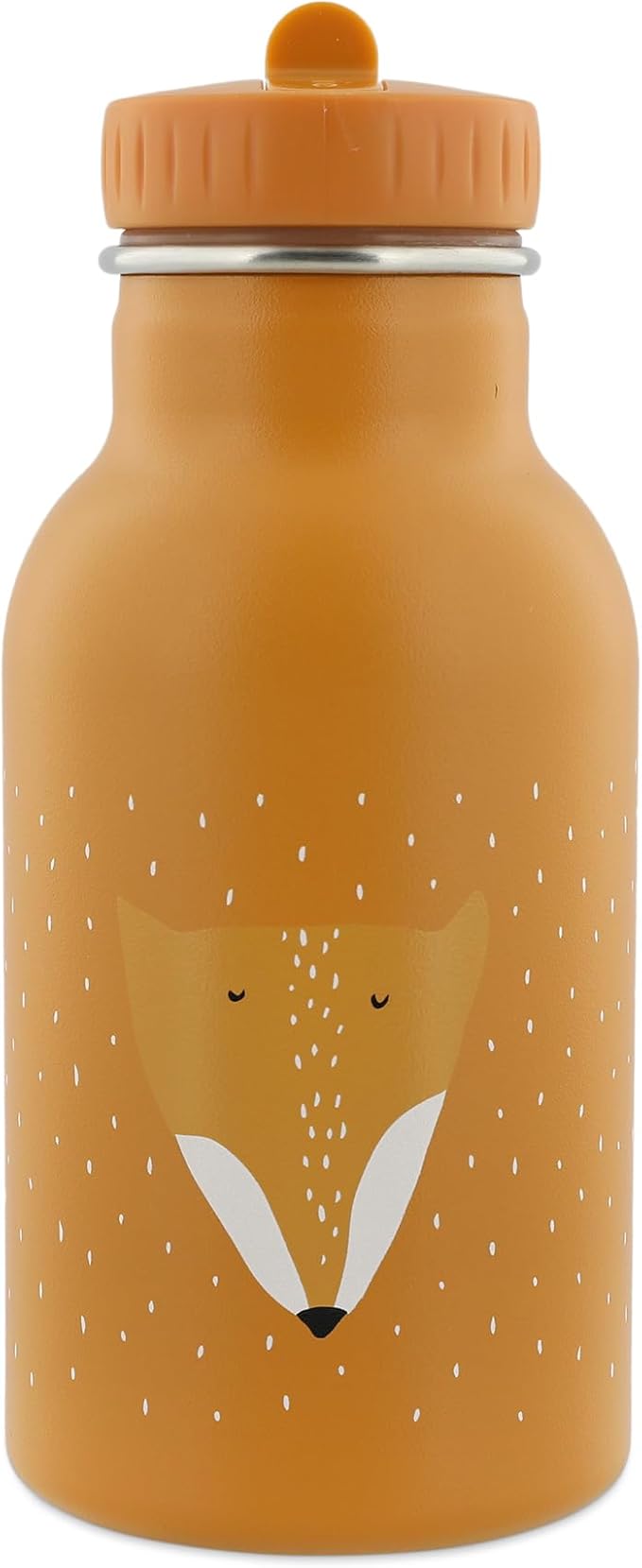 Trixie - Borraccia termica per bambini, in acciaio inossidabile, 350 ml - Mr Fox