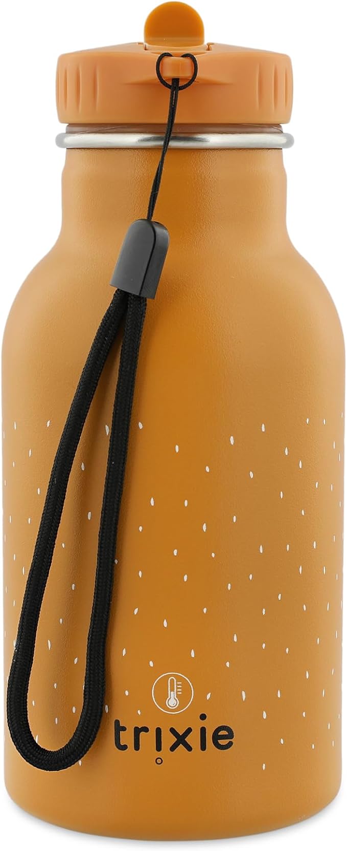 Trixie - Borraccia termica per bambini, in acciaio inossidabile, 350 ml - Mr Fox