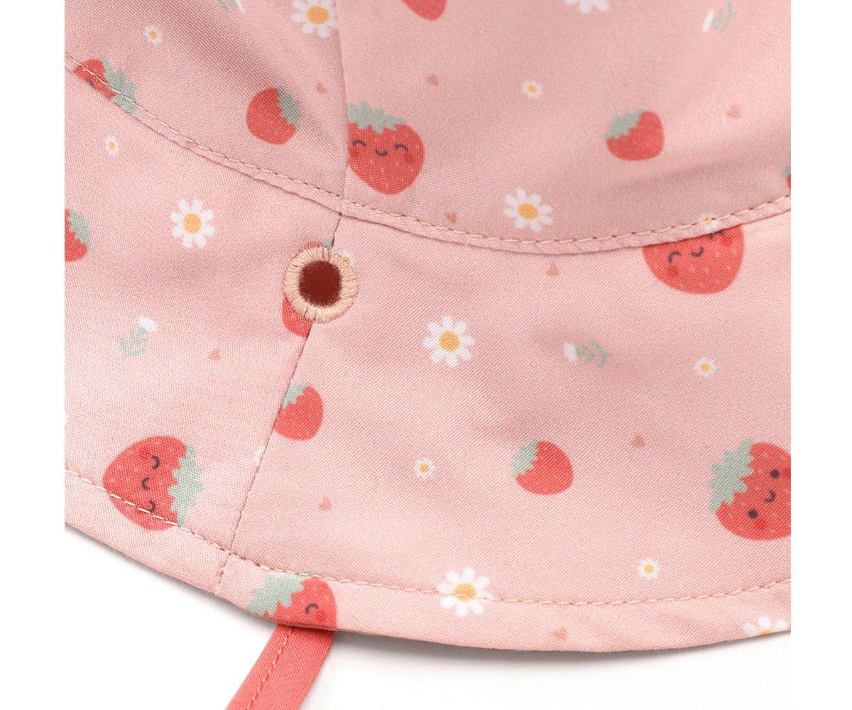 Uttivo-Cappello Reversibile Strawberries Monnëka