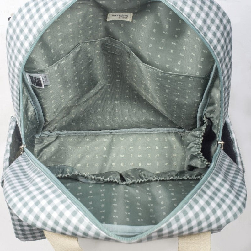 Zaino I Love Vichy Verde - Walking mum