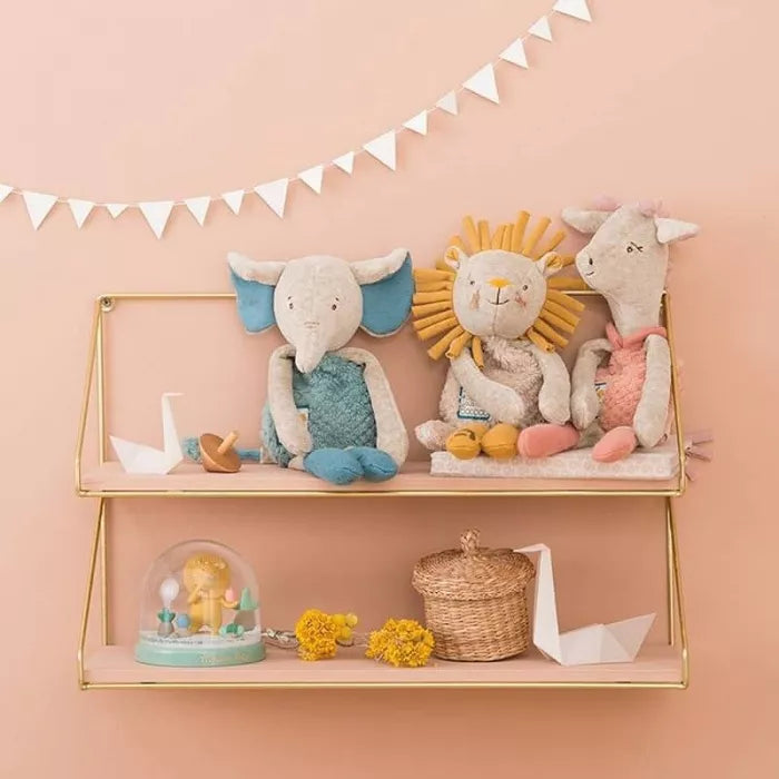 Peluche leone con sonaglio - Moulin Roty