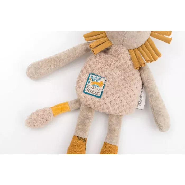 Peluche leone con sonaglio - Moulin Roty