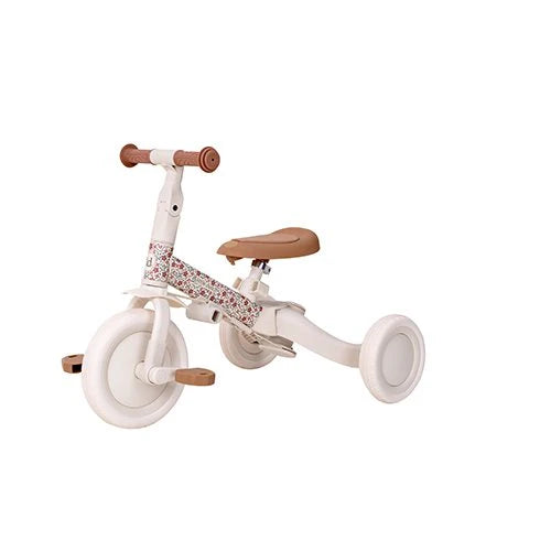 Triciclo 4 in 1 Bianco Little Dutch