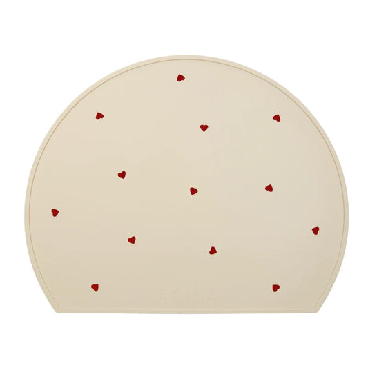 Tovaglietta in silicone Amore - Avorio