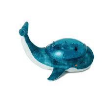 Lampada Notturna Tranquil Whale-Blue Cloud B
