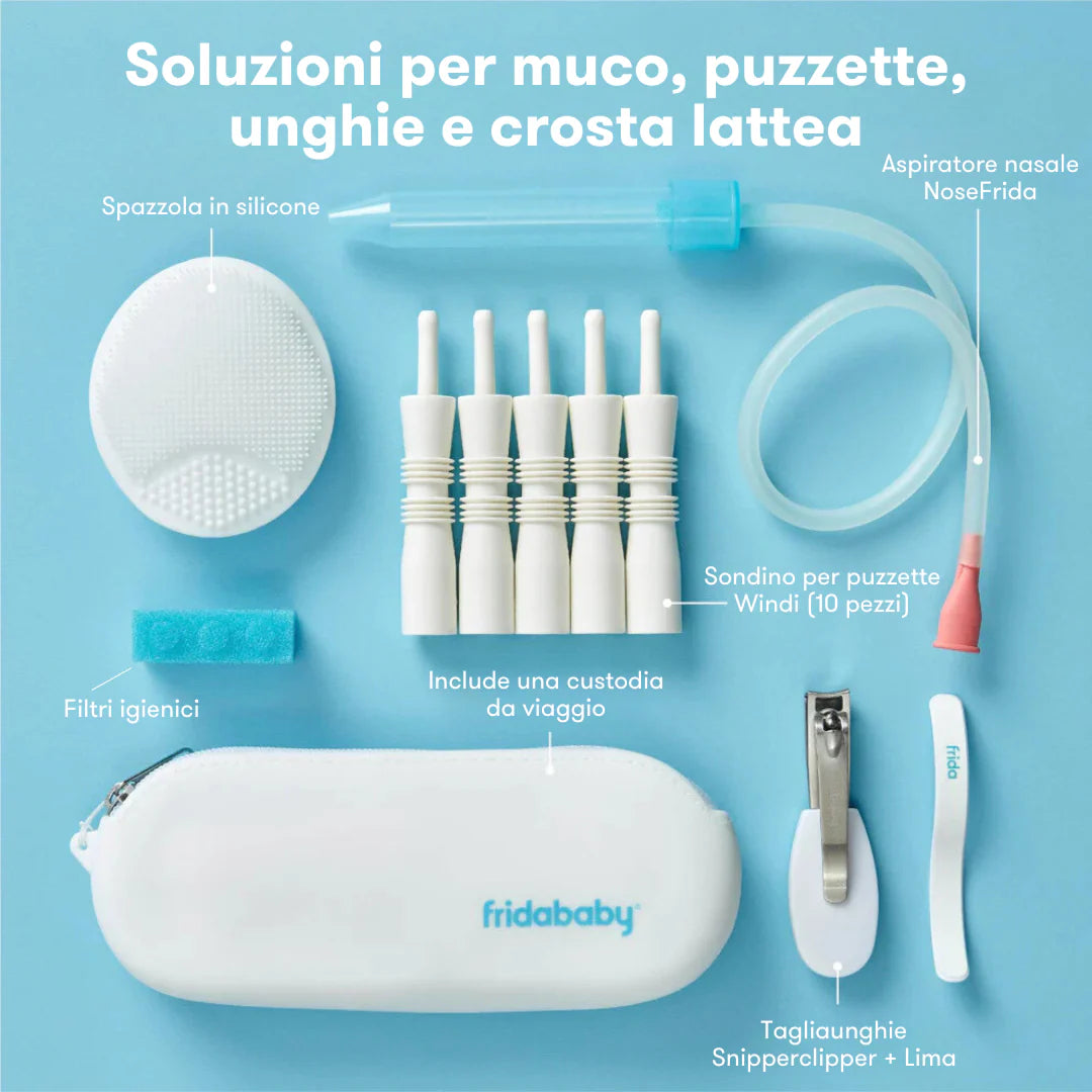 Il primo kit di cura per neonati