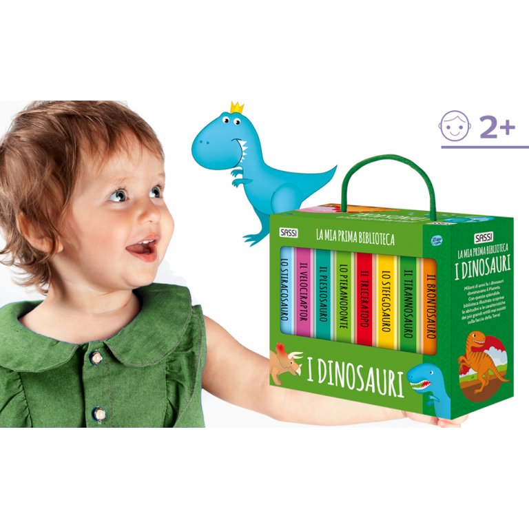 La mia prima biblioteca. I dinosauri