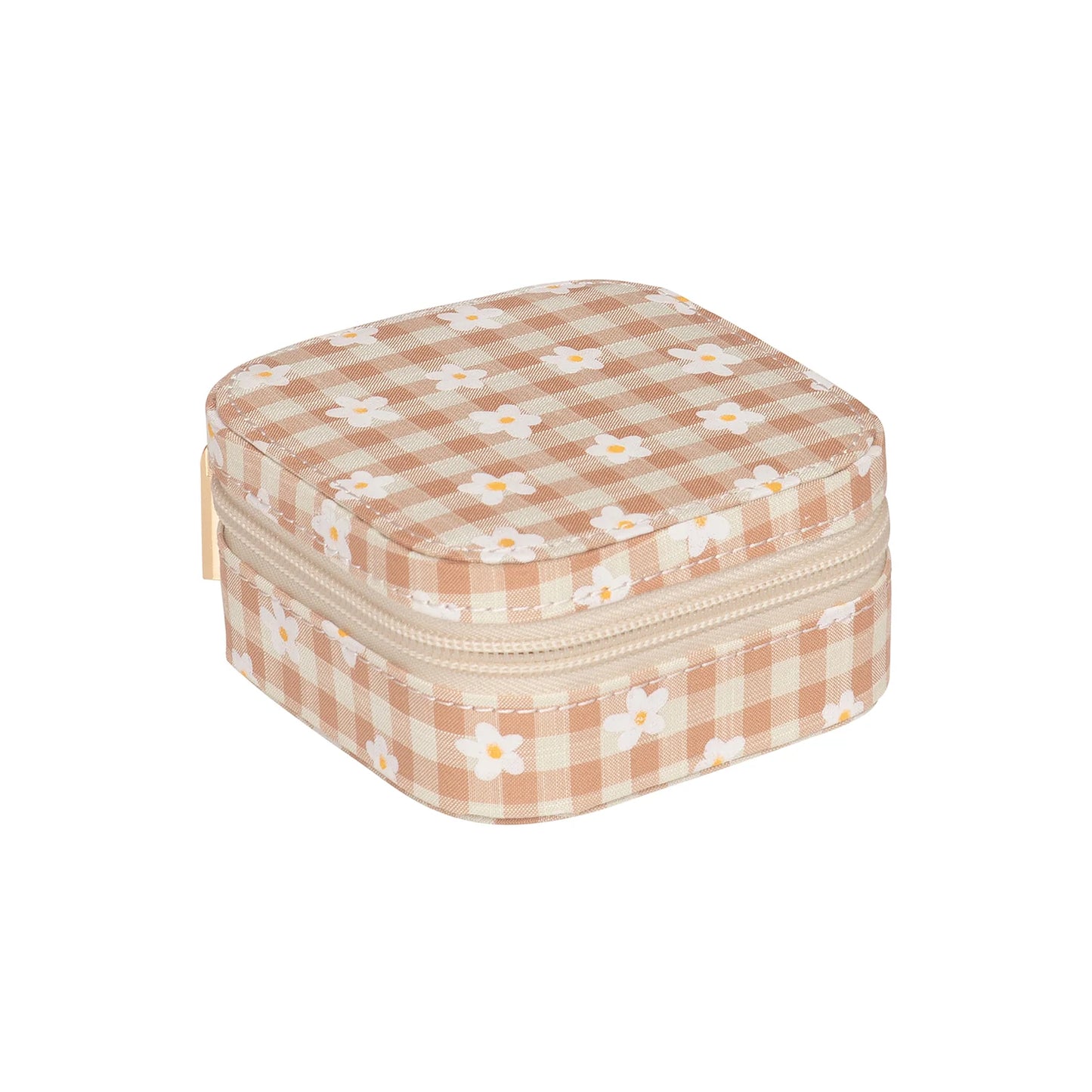 Rockahula - Scatola portagioie quadrata Daisy Gingham