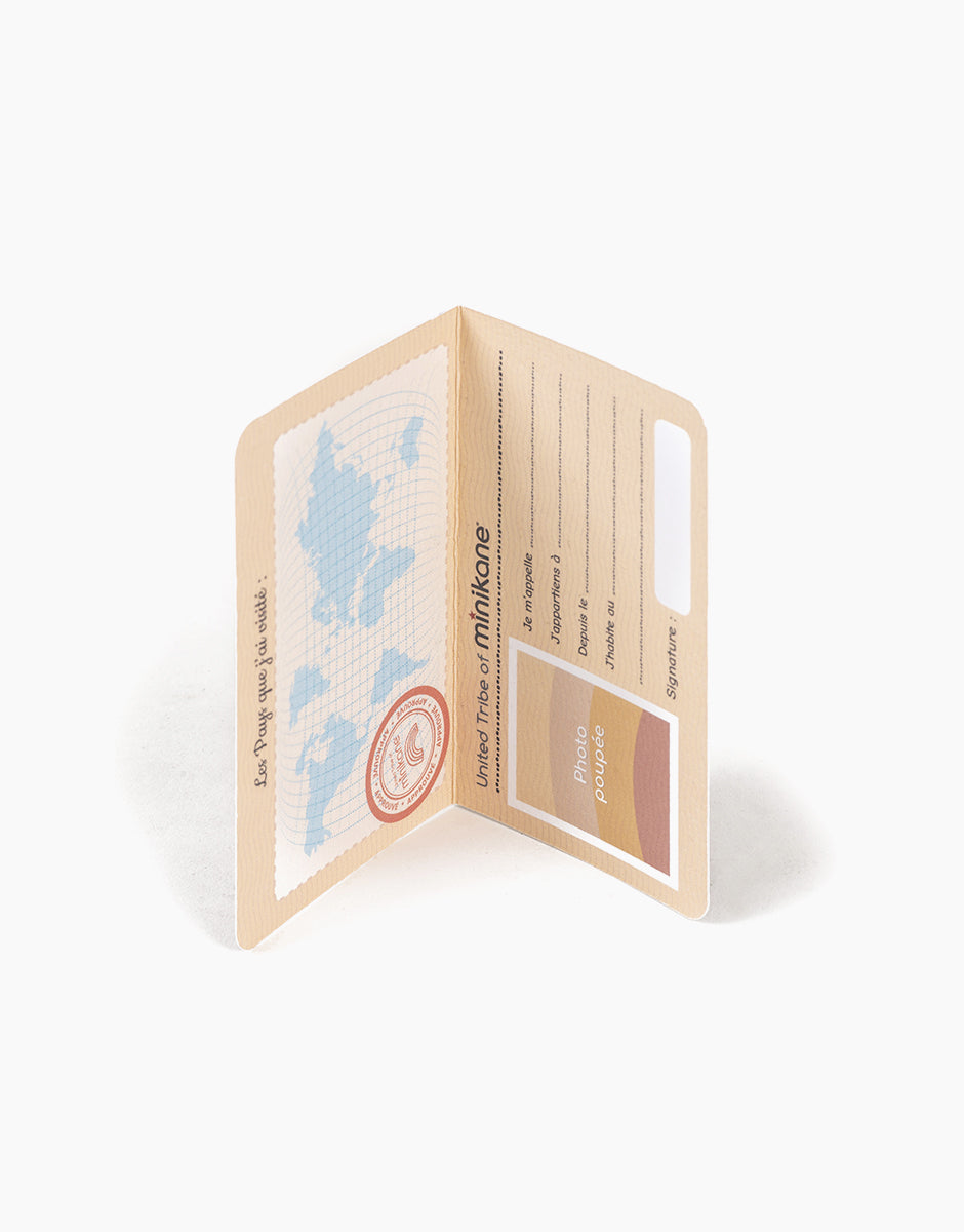 Passaporto Mon P'tit per la bambola Minikane