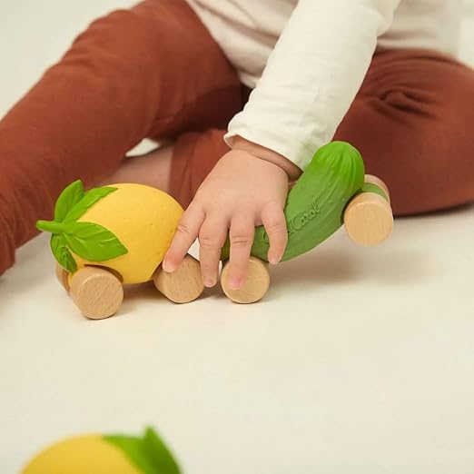 Oli and Carol Teether per neonati Baby car Lemon Lou