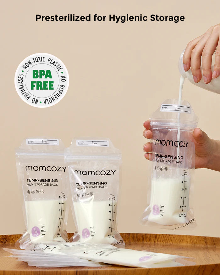 Sacchetti per la conservazione del latte materno Momcozy