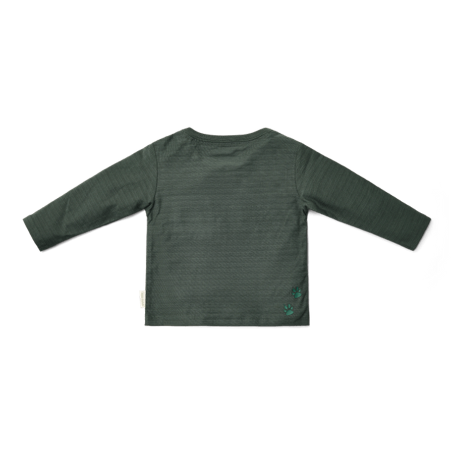 Maglietta Little Dutch manica lunga verde notte