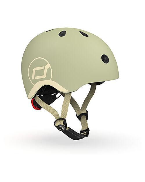 Scoot and Ride Casco Baby XXS-S - Verde Oliva - 45-51 cm