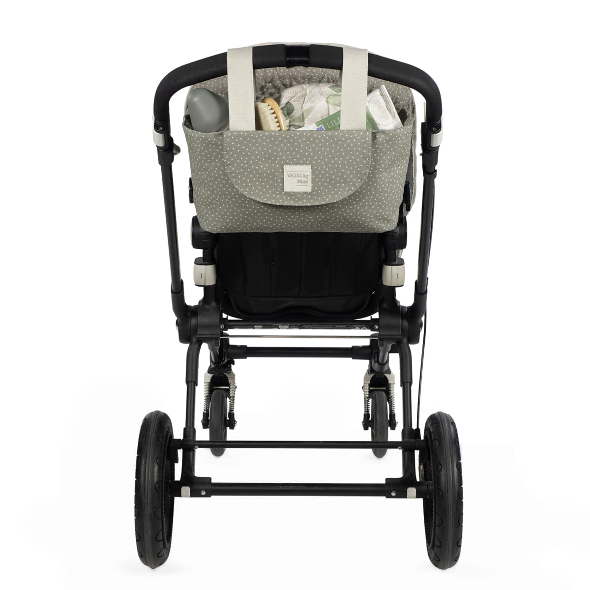 Organizer Poppy Moss Pois Verde - Walking mum