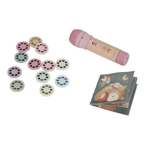 Fali - Storie Torcia elettrica proiettore Rosa - Little Dutch
