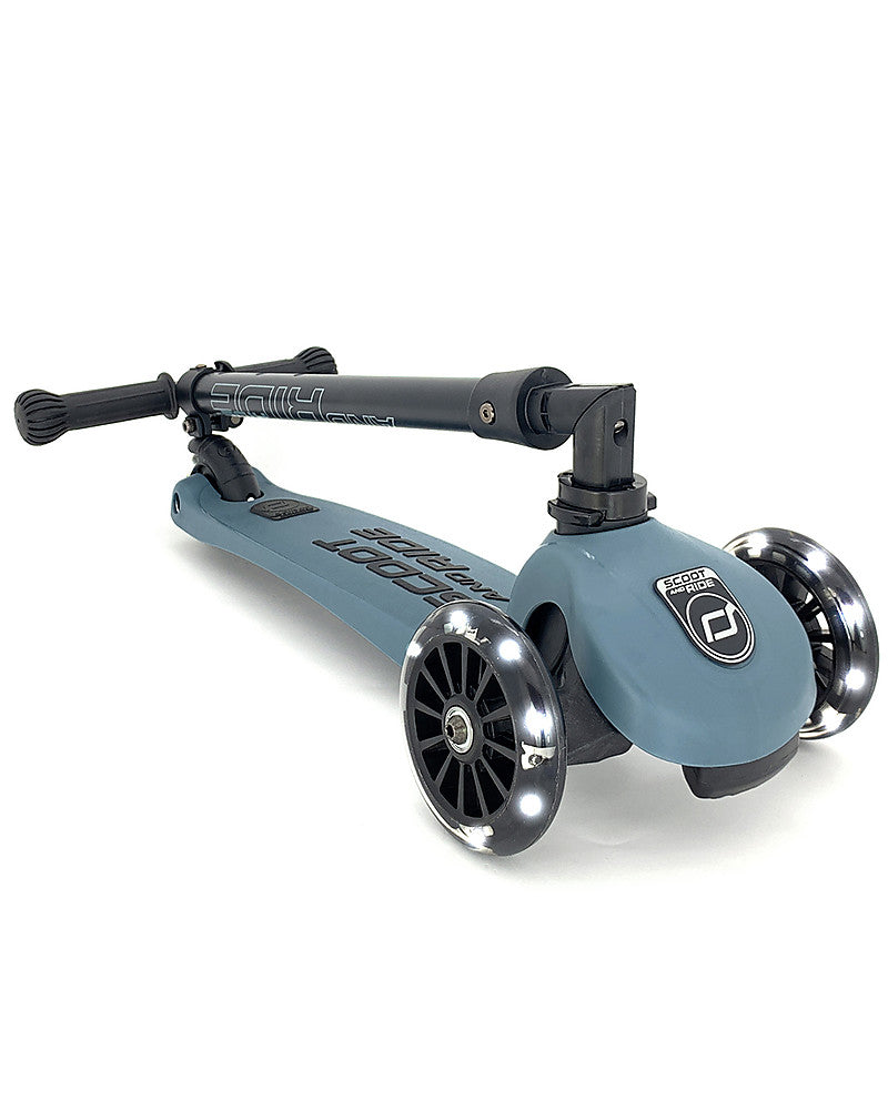 Scoot And Ride Highwaykick 3 Led Steel