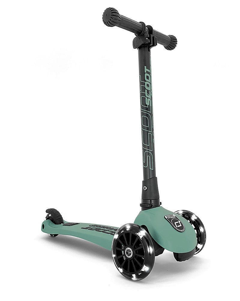 Scoot And Ride Highwaykick 3 Led FOREST(VERDE FORESTA )
