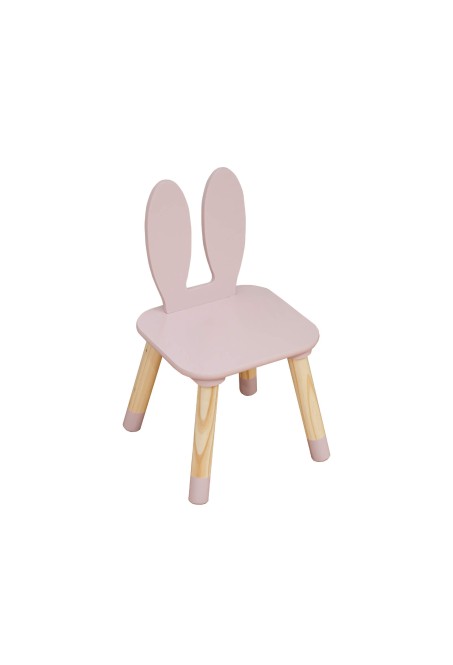 Set tavolino e 2 sedie per bambini rabbit Rosa