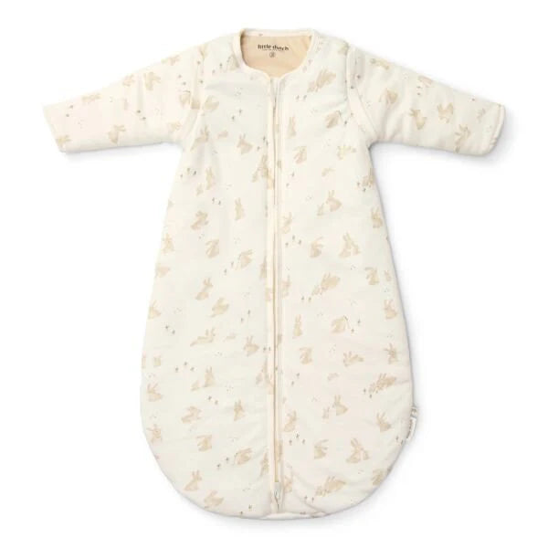 Milie - Sacco nanna invernale – Bianco – Misura 70 cm – Newborn Naturals – Baby Bunny