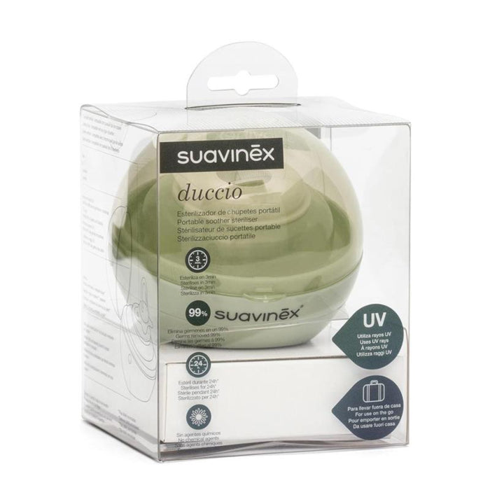 Sterilizzatore per ciuccio duccio lo sterilizzaciuccio verde - suavinex