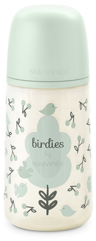 Suavinex biberon Birdies flusso medio 270 ml
