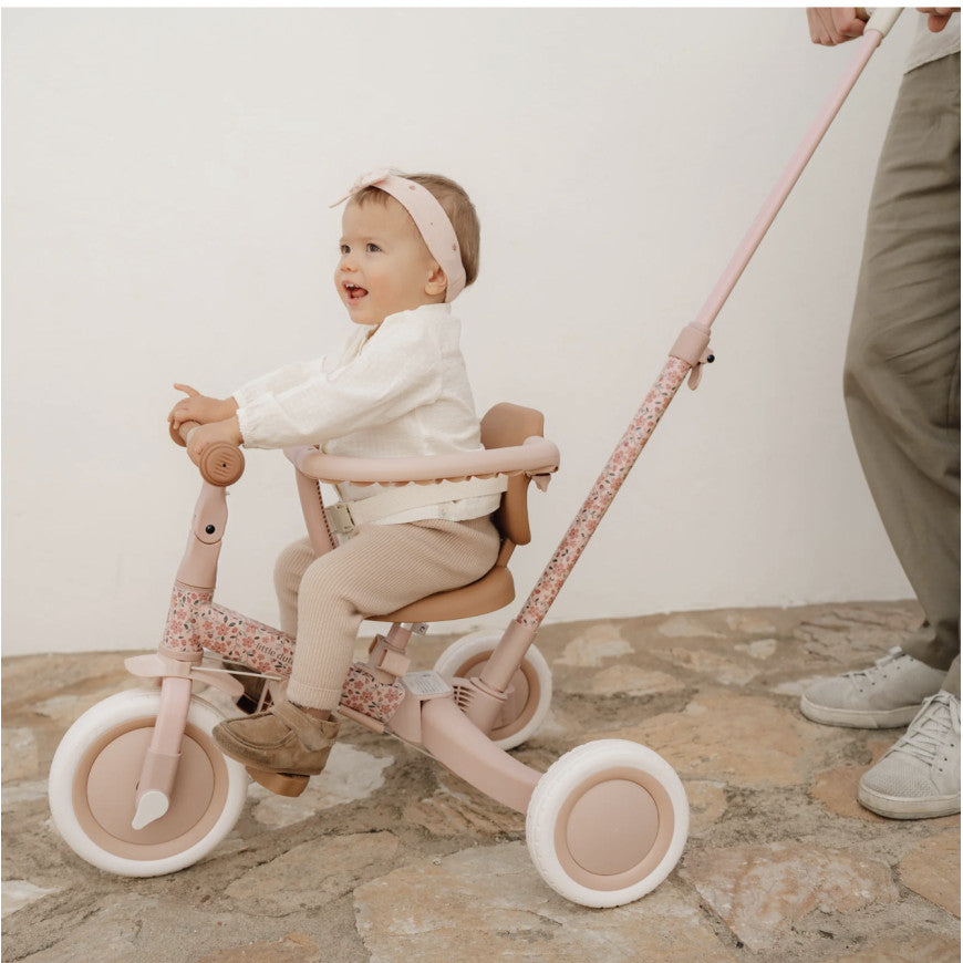 Triciclo 4 in 1 Rosa Little Dutch
