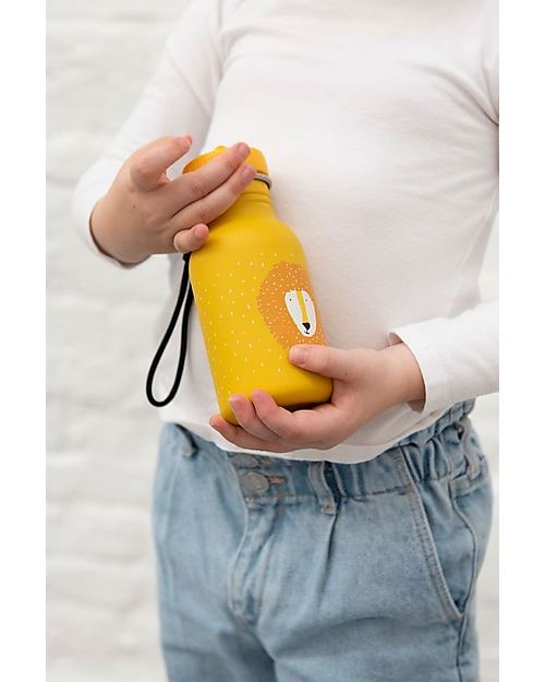 Borraccia trixie in Acciaio Inox - 500 ml mr Lion - giallo