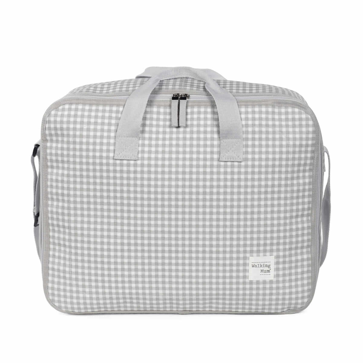 Valigia I Love Vichy Grigio - Walking mum