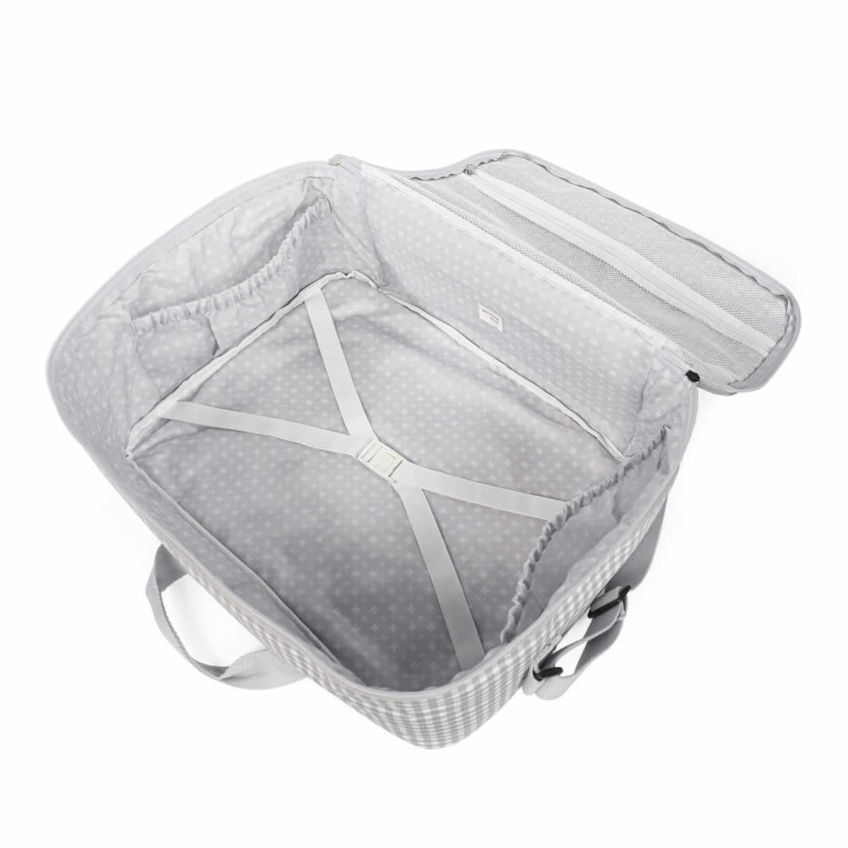 Valigia I Love Vichy Grigio - Walking mum