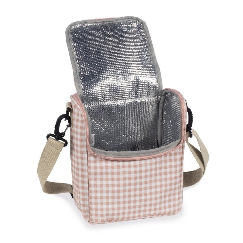 Borsa Pappa I Love Vichy Rosa - Walking mum