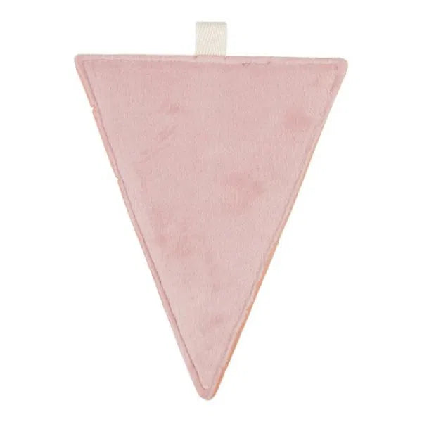 Elemento ghirlanda - Bandierina Rosa