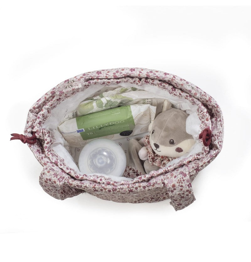 Pasito a Pasito Bucket Bag CHERRY FLOWERS