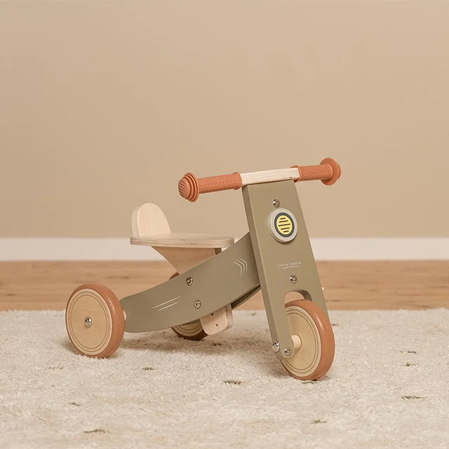 Wooden Tricycle Olive
