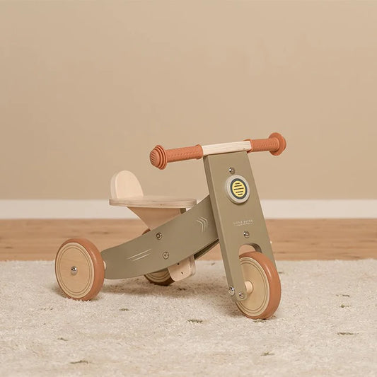 Wooden Tricycle Olive